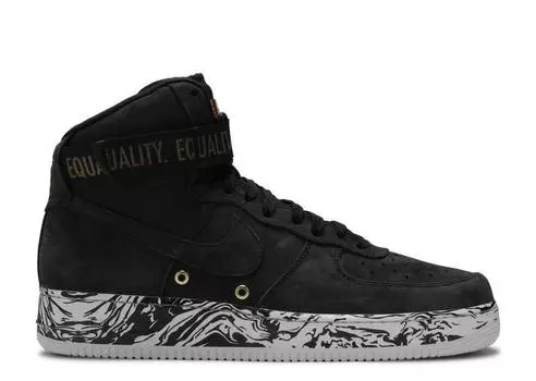 Кроссовки Nike AIR FORCE 1 HIGH 'BHM', черный