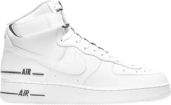 Кроссовки Nike Air Force 1 High LV8 'Triple White', белый