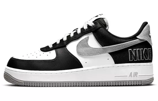 Кроссовки Nike Air Force 1 Low '07 EMB Raiders черный белый