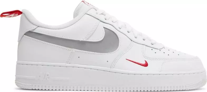 Кроссовки Nike Air Force 1 Low 'Cut Out Swoosh - White', белый