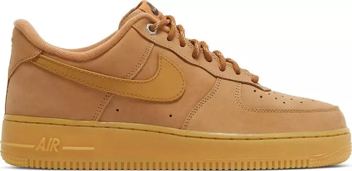 Кроссовки Nike Air Force 1 Low 'Flax' 2019, коричневый