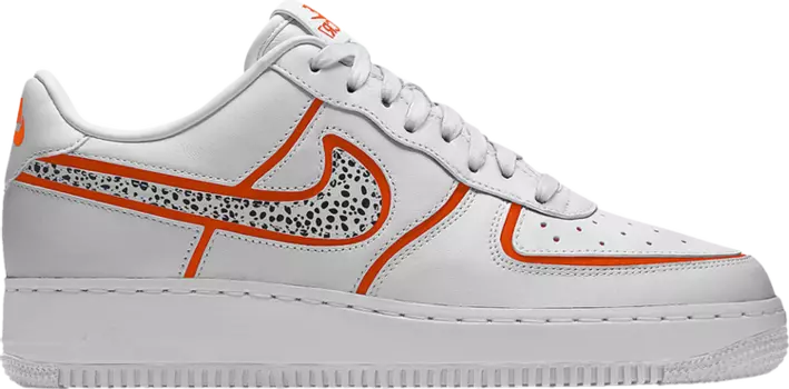 Кроссовки Nike Air Force 1 Low CR7 By You, бело-красный