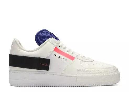 Кроссовки Nike AIR FORCE 1 LOW DROP TYPE 'SUMMIT WHITE', белый
