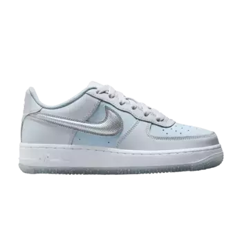 Кроссовки Nike Air Force 1 Low GS Pure Platinum Glacier Blue, синий