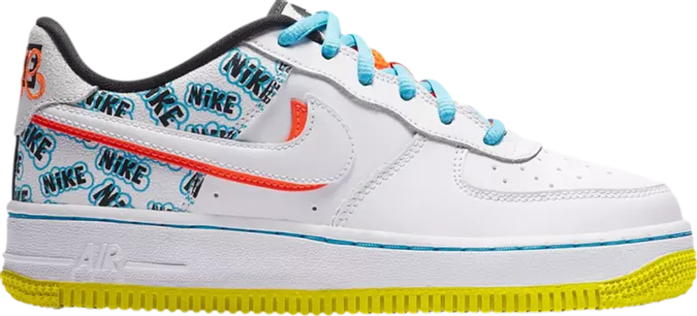 Кроссовки Nike Air Force 1 Low GS 'Back To School', белый