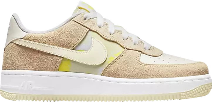 Кроссовки Nike Air Force 1 Low GS 'Lemon Drop', белый