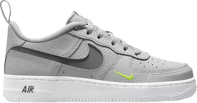 Кроссовки Nike Air Force 1 Low GS 'Light Smoke Grey', серый