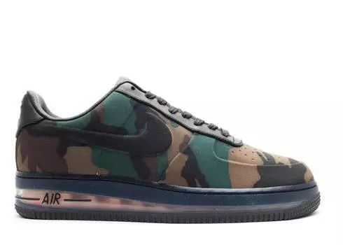 Кроссовки Nike AIR FORCE 1 LOW MAX AIR VT QS 'CAMO', черный
