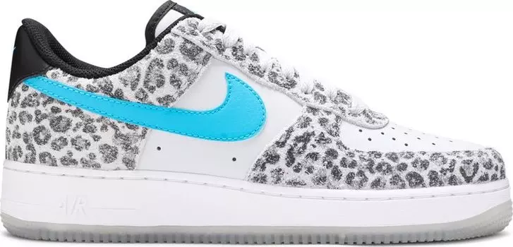 Кроссовки Nike Air Force 1 Low Premium 'Snow Leopard', белый