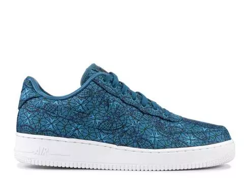 Кроссовки Nike AIR FORCE 1 LOW PREMIUM 'STAINED GLASS', зеленый
