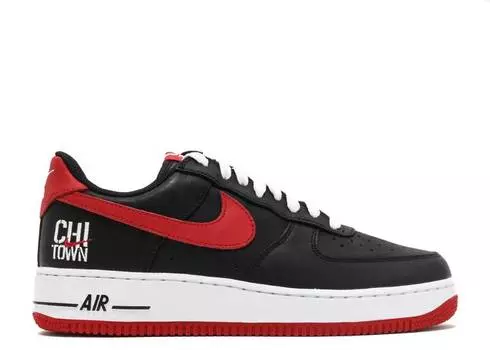 Кроссовки Nike AIR FORCE 1 LOW RETRO 'CHI-TOWN', черный