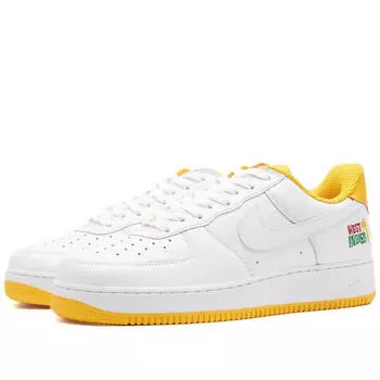 Кроссовки Nike Air Force 1 Low Retro QS, белый/желтый