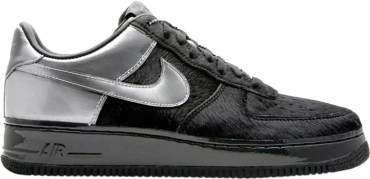 Кроссовки Nike Air Force 1 Low Supreme I/O 'Black Friday', черный