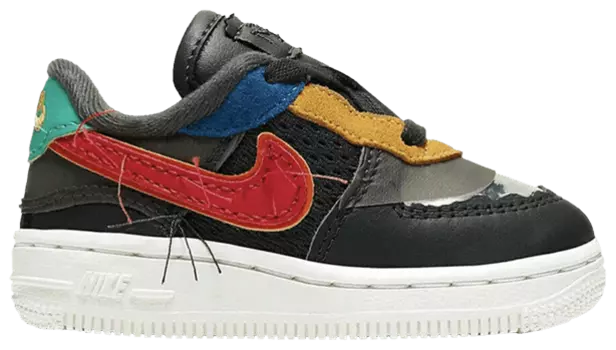 Кроссовки Nike Air Force 1 Low TD 'Black History Month', черный