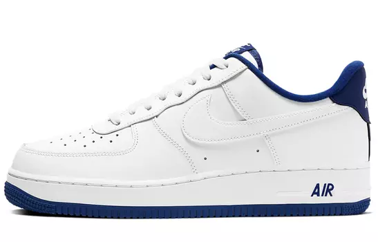 Кроссовки Nike Air Force 1 Low White Deep Royal Blue