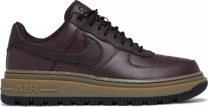 Кроссовки Nike Air Force 1 Luxe 'Brown Basalt', коричневый