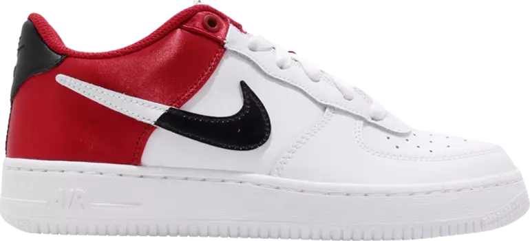 Кроссовки Nike Air Force 1 LV8 1 GS 'Red Satin', белый
