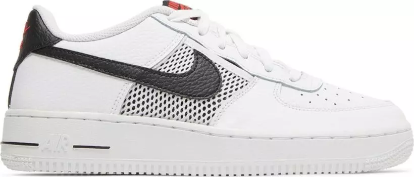 Кроссовки Nike Air Force 1 LV8 GS 'Mesh Pocket - White', белый