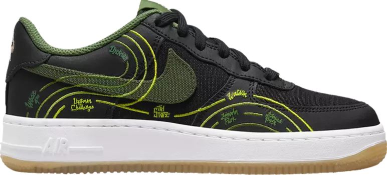 Кроссовки Nike Air Force 1 LV8 GS 'NY vs NY', черный