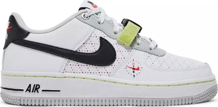 Кроссовки Nike Air Force 1 LV8 GS 'Swoosh Compass', белый
