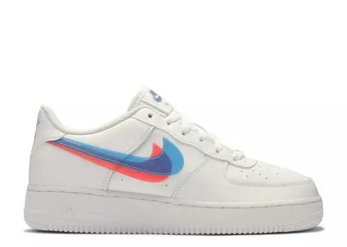 Кроссовки Nike AIR FORCE 1 LV8 KSA GS '3D GLASSES', белый