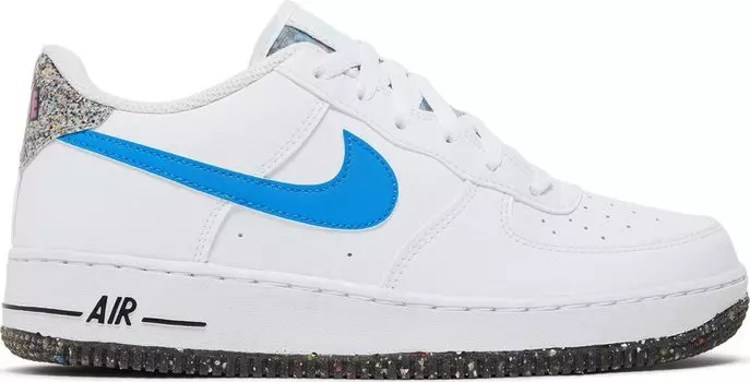 Кроссовки Nike Air Force 1 LV8 Next Nature Crater GS 'White Light Photo Blue', белый