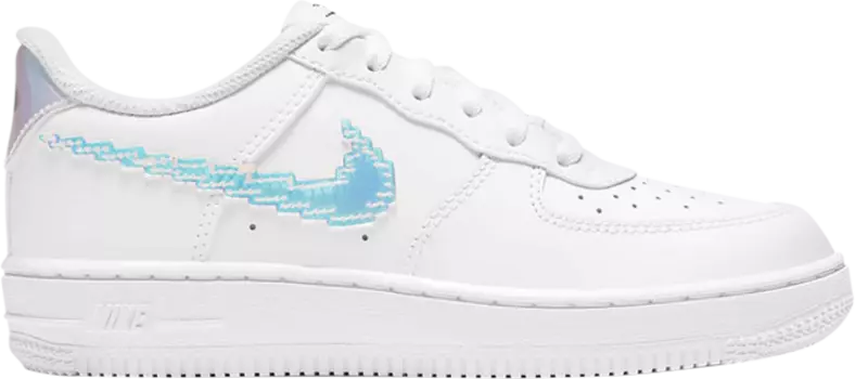 Кроссовки Nike Air Force 1 LV8 PS 'Digital Swoosh - White', белый