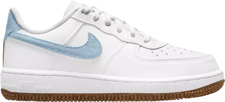 Кроссовки Nike Air Force 1 LV8 PS 'Indigo', белый