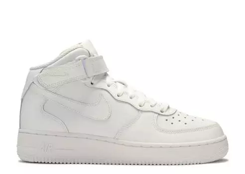 Кроссовки Nike AIR FORCE 1 MID '06 GS 'WHITE', белый