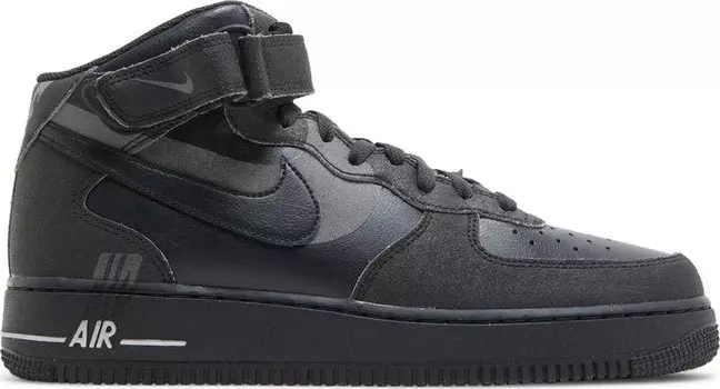 Кроссовки Nike Air Force 1 Mid '07 'Halloween - Midnight', черный