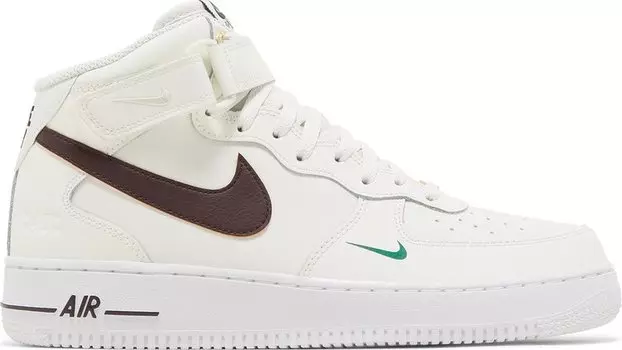 Кроссовки Nike Air Force 1 Mid '07 LV8 '40th Anniversary - Sail Brown Basalt', белый