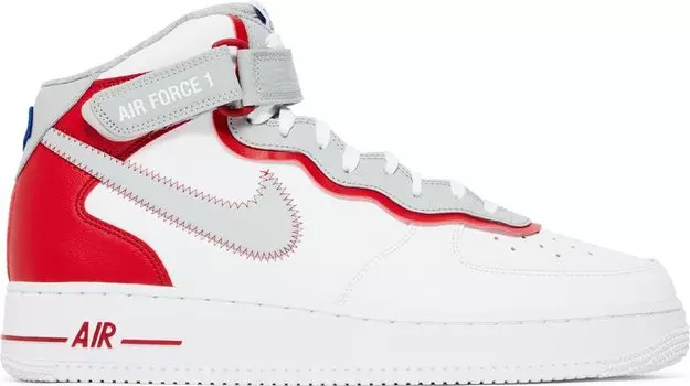 Кроссовки Nike Air Force 1 Mid '07 LV8 'Athletic Club', белый