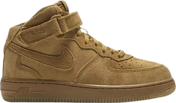 Кроссовки Nike Air Force 1 Mid LV8 PS 'Wheat', коричневый