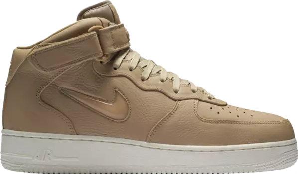 Кроссовки Nike Air Force 1 Mid PRM 'Jewel', загар