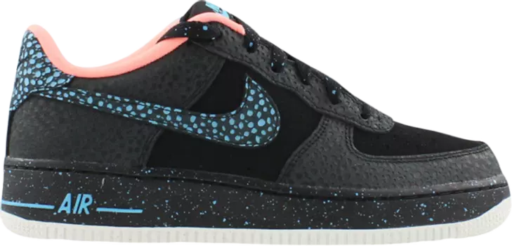 Кроссовки Nike Air Force 1 Pinnacle QS GS 'Safari Pack', черный