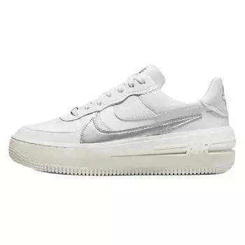 Кроссовки Nike Air Force 1 PLT.AF.ORM, белый/серый