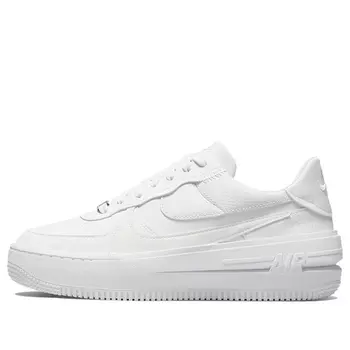 Кроссовки Nike Air Force 1 PLT.AF.ORM 'Triple White', Белый