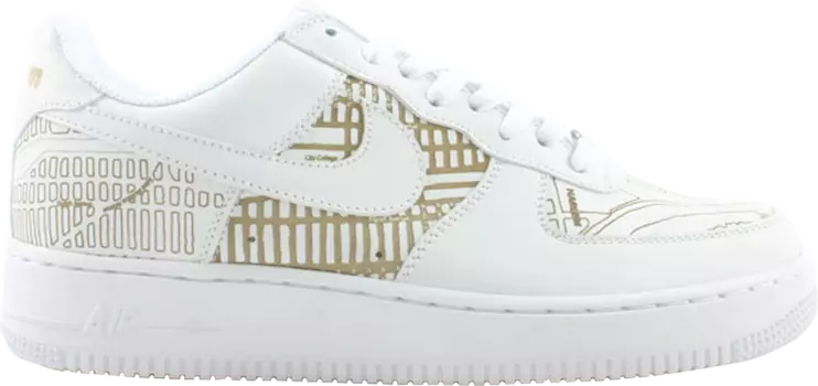 Кроссовки Nike Air Force 1 Premium 'Harlem', белый
