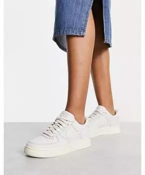 Кроссовки Nike Air Force 1 Premium белого цвета