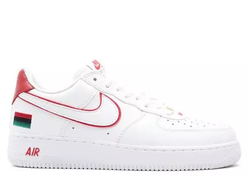 Кроссовки Nike AIR FORCE 1 RETRO 'BHM', белый
