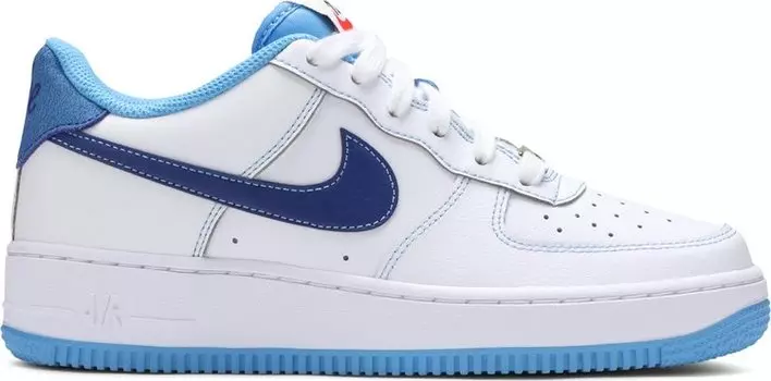 Кроссовки Nike Air Force 1 S50 GS 'White University Blue', белый