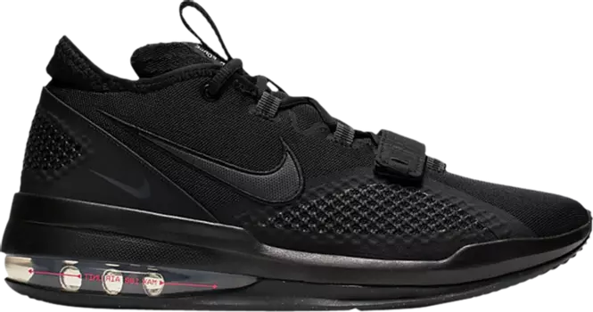 Кроссовки Nike Air Force Max Low 'Black', черный