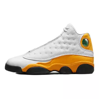 Кроссовки Nike Air Jordan 13 Retro, белый/желтый