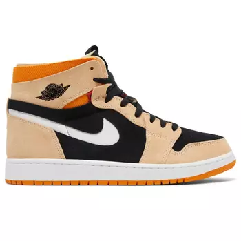 Кроссовки Nike Air Jordan 1 High Zoom Comfort 'Pumpkin Spice', Черный