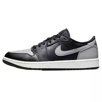 Кроссовки Nike Air Jordan 1 Low G Unisex, черный/серый