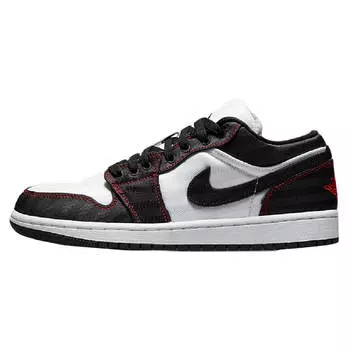 Кроссовки Nike Air Jordan 1 Low SE, черный/белый