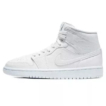 Женские кроссовки Nike Air Jordan 1 Mid, белый