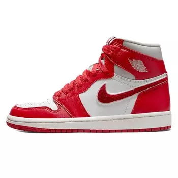 Кроссовки Nike Air Jordan 1 Retro High OG, красный/белый (Размер 36.5 RU)
