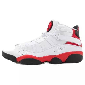 Кроссовки Nike Air Jordan 6 Rings, белый/черный/красный