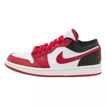 Кроссовки Nike Air Jordan Wmns Air 1 Low, белый/красный/черный